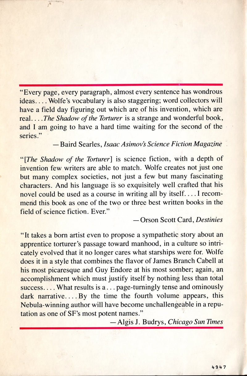 The Claw of the Conciliator (Book of the New Sun, Vol. 2),Used