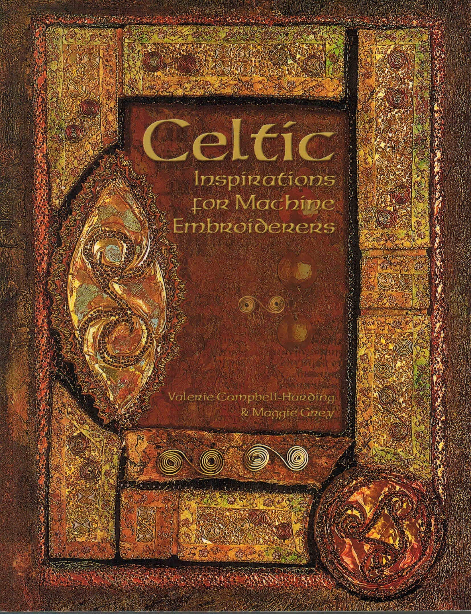 Celtic Inspirations for Machine Embroiderers,Used