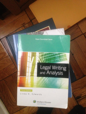 Legal Writing & Analysis, 3rd Edition (Aspen Coursebook) (Aspen Coursebooks),New