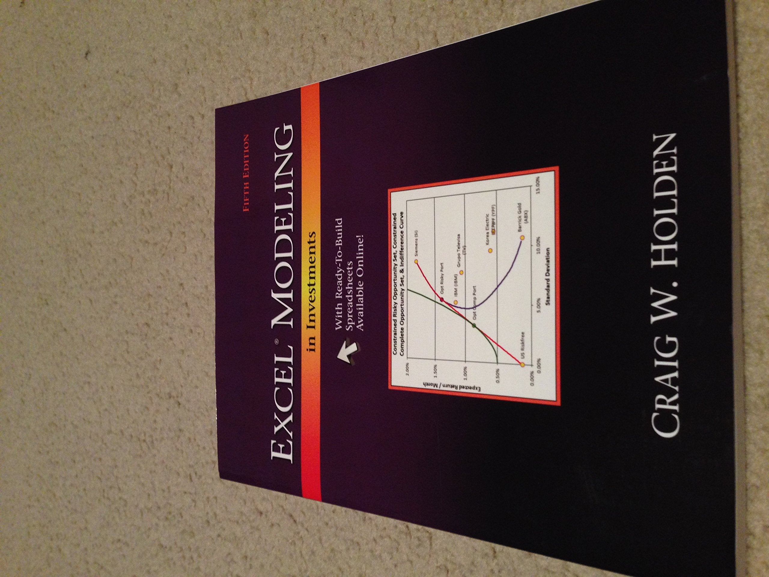 Excel Modeling in Investments,Used