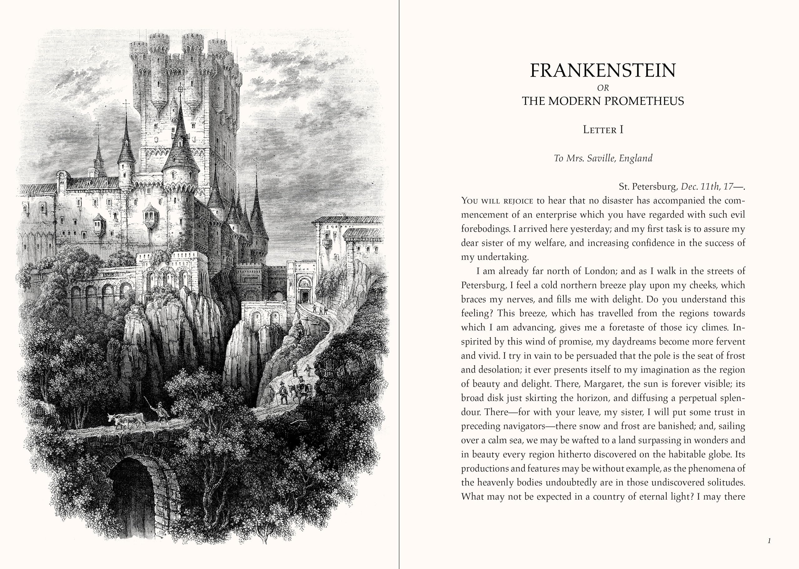 PETER PAUPER PRESS Frankenstein Masterpiece Library Edition - Classic Literature Hardcover