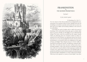 PETER PAUPER PRESS Frankenstein Masterpiece Library Edition - Classic Literature Hardcover
