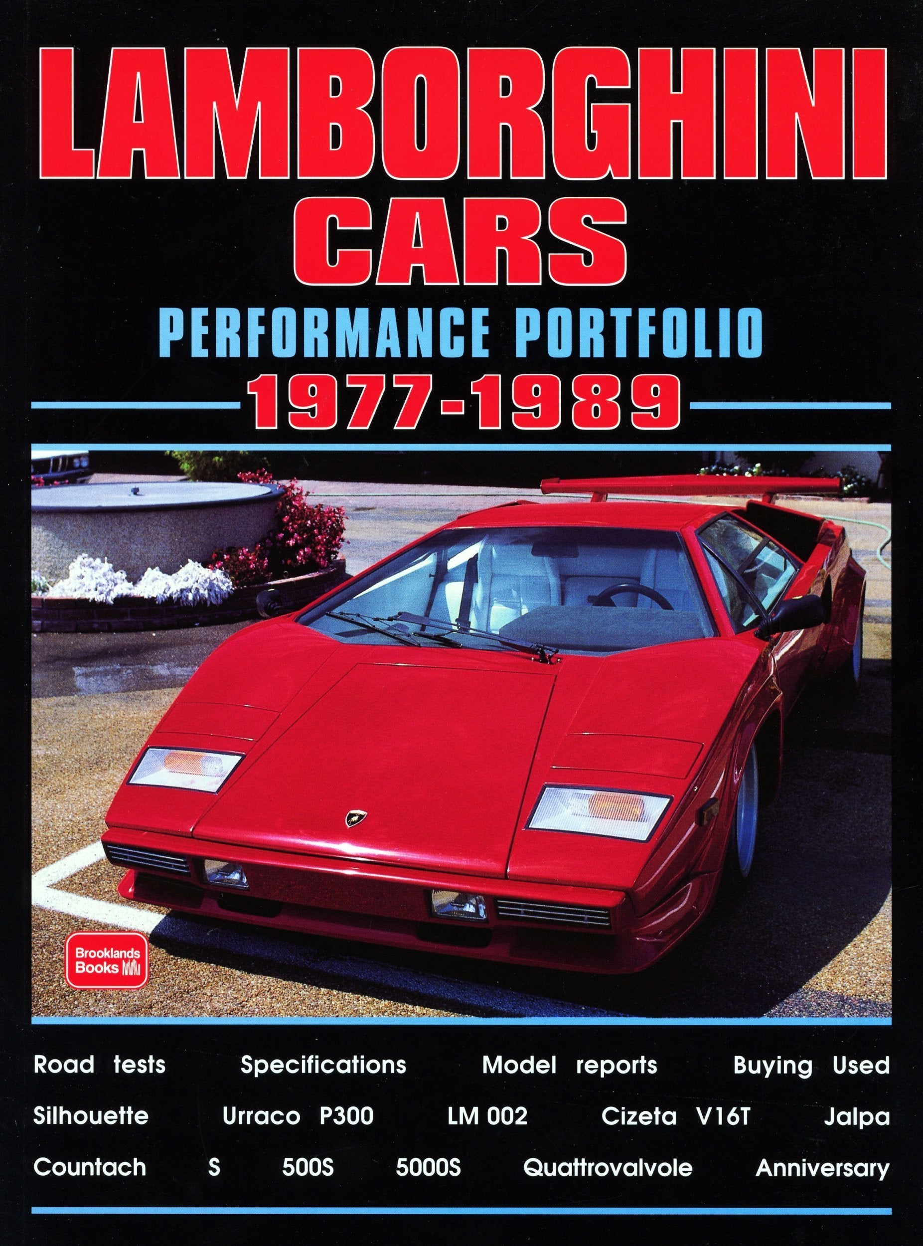 Lamborghini Cars Performance Portfolio 19771989,Used