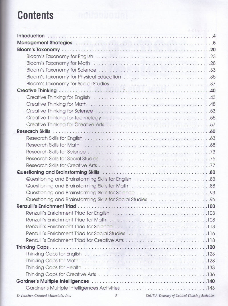 Critical Thinking Activities (Intermediate),Used