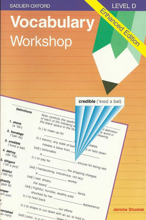 Vocabulary Workshop, Level D (Enhanced edition),New