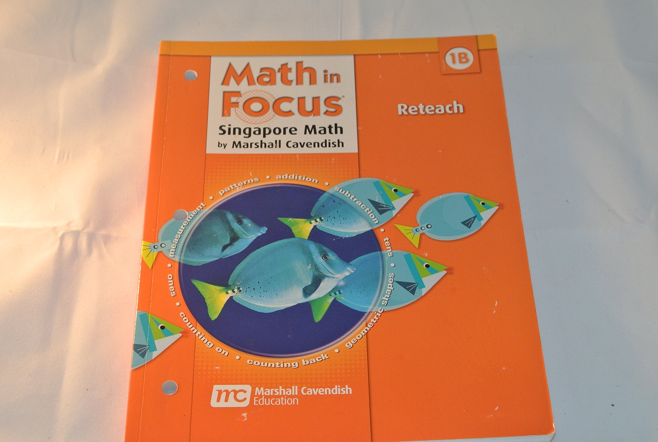 Math in Focus: Singapore Math Reteaching, Book B Grade 1,Used