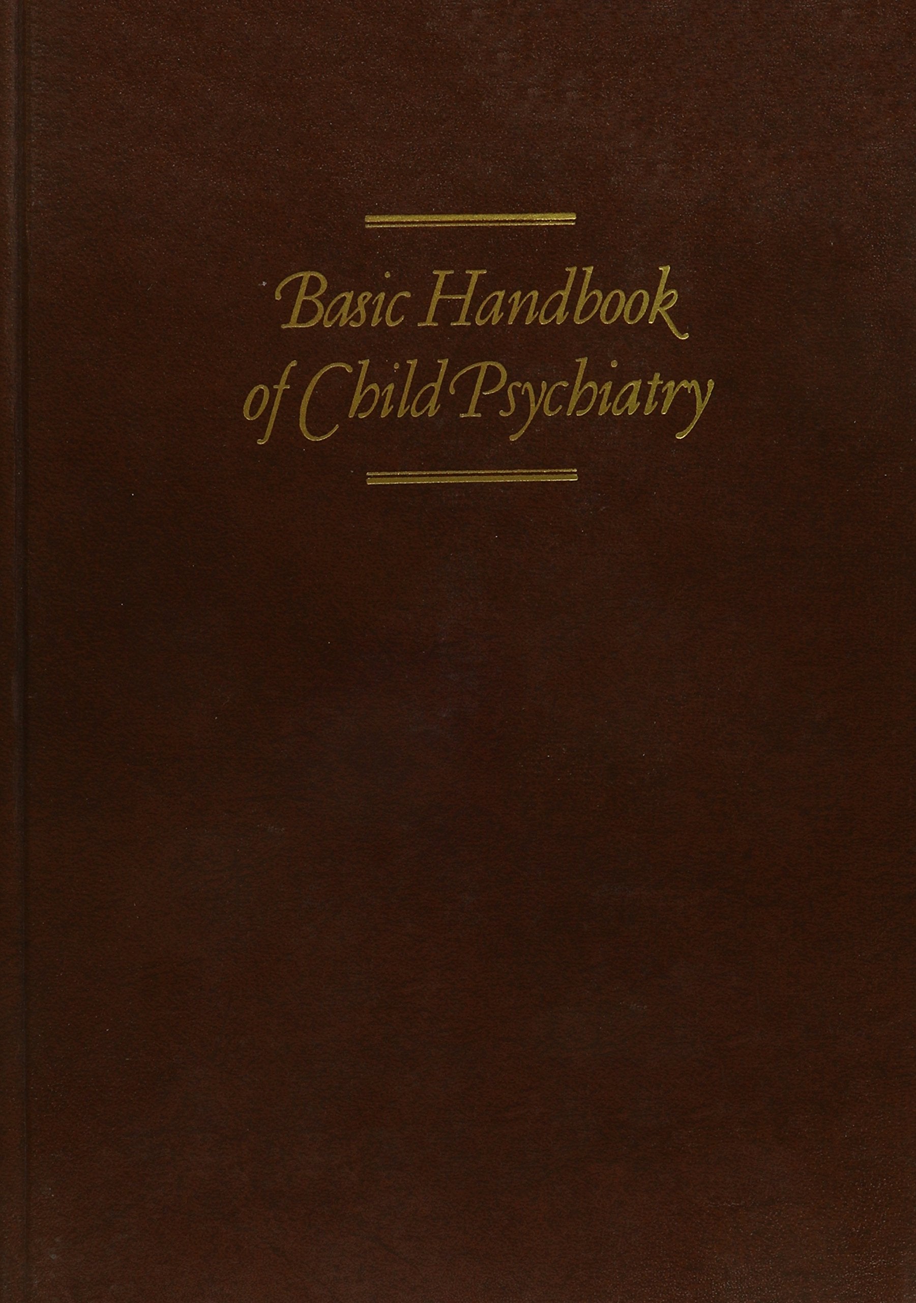 Basic Handbk Child Psych V 3-new