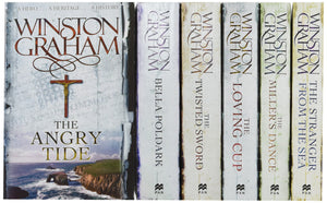 Winston Graham Poldark Series 6 Books Collection Set (Poldark books 712) (The Angry Tide, The Stranger From The Sea, The Miller,Used