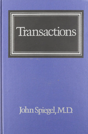 Transactions: The Interplay Between Individual, Family, And Society,Used