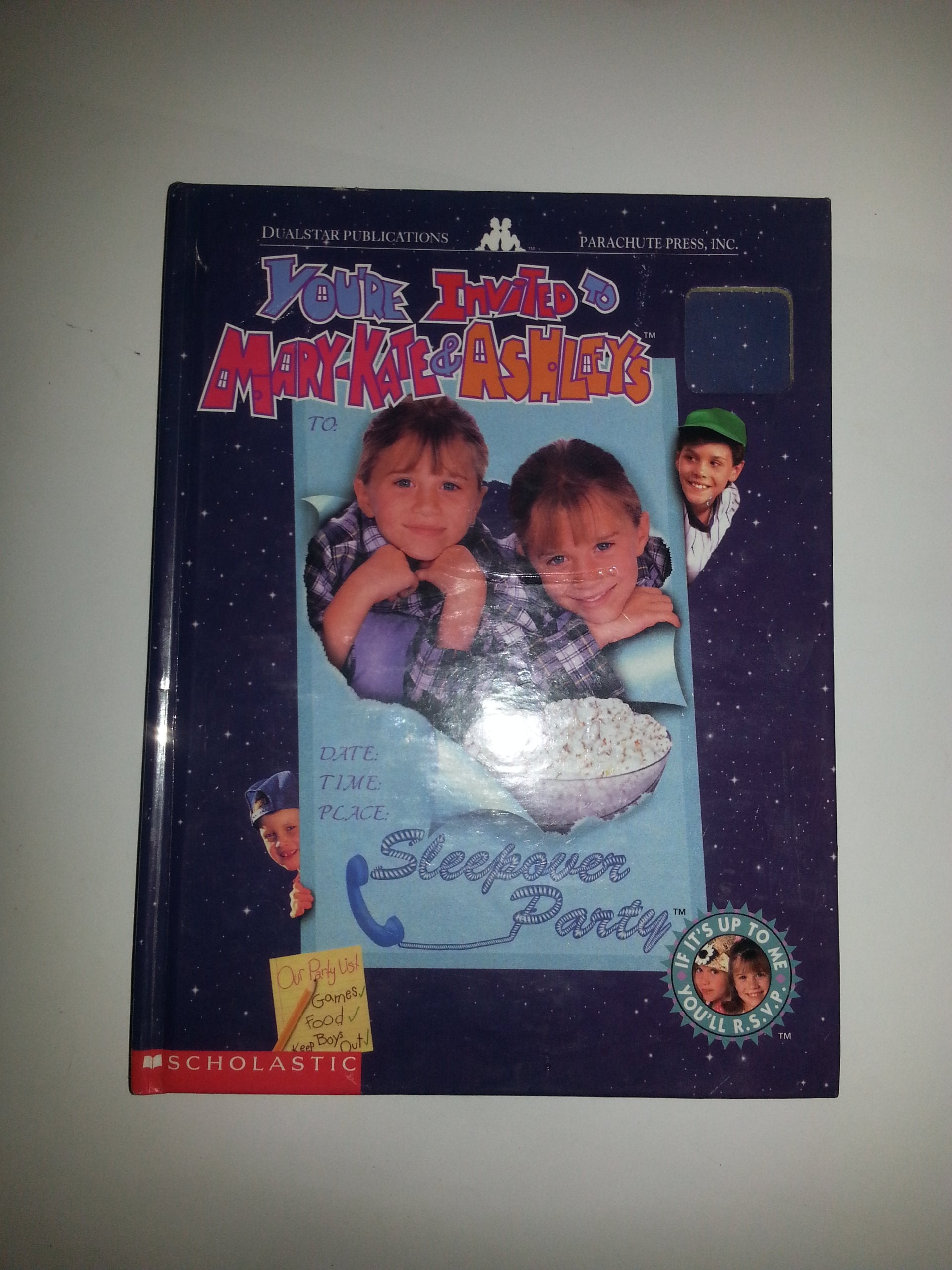 You're Invited to MaryKate and Ashley's Sleepover Party (MaryKate & Ashley Olsen Series),Used