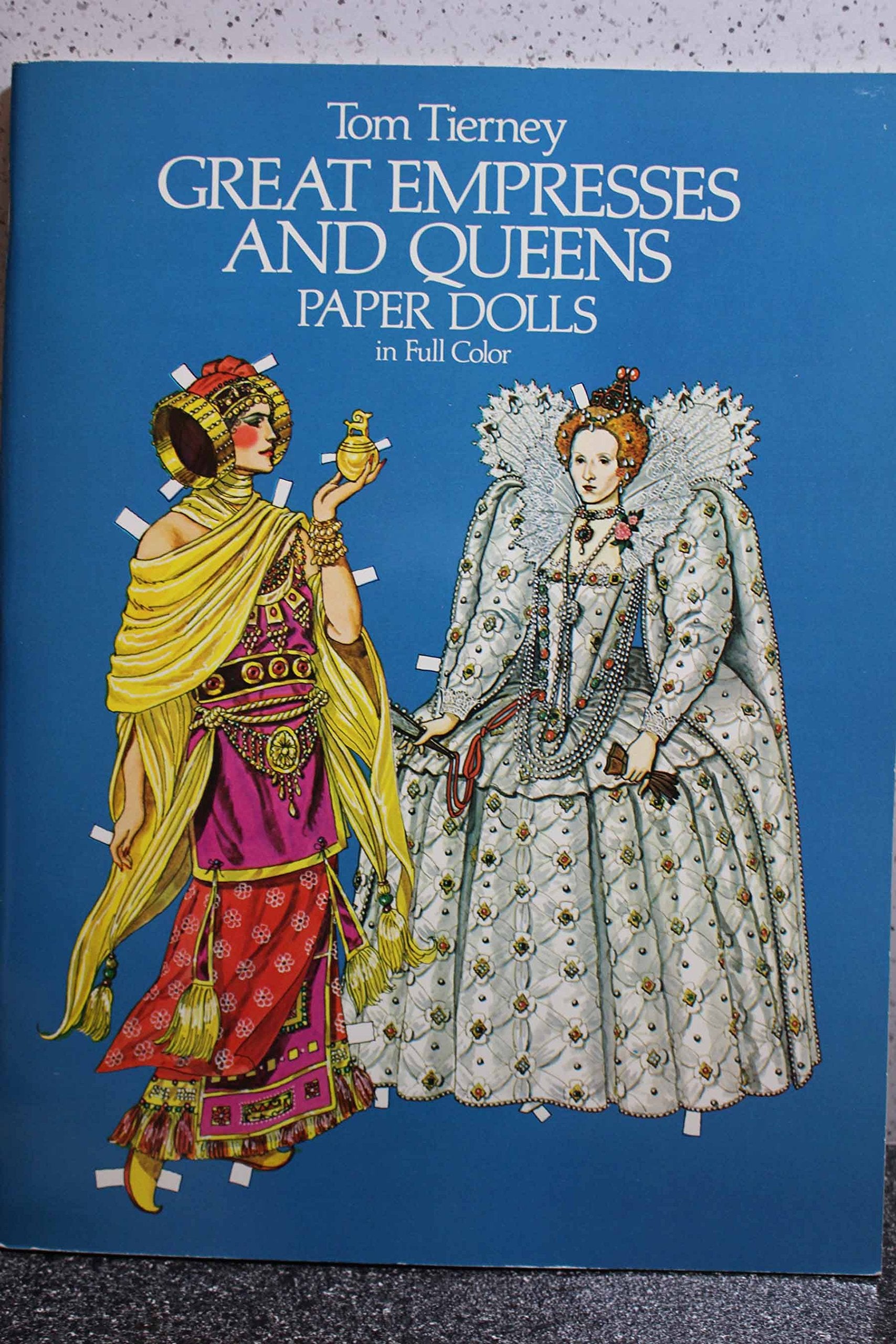 Great Empresses and Queens Paper Dolls in Full Color,Used