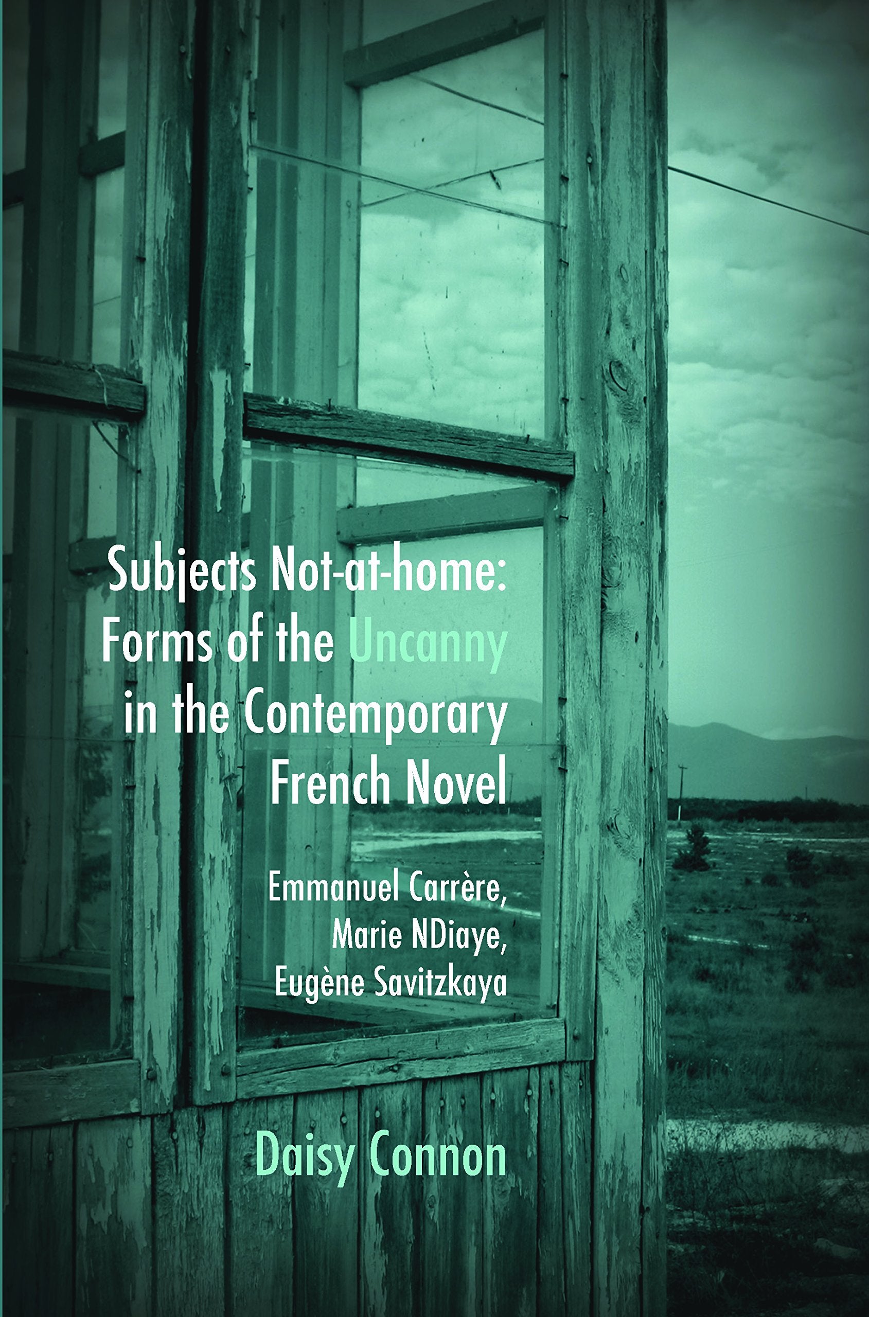 Subjects NotatHome: Forms of the Uncanny in the Contemporary French Novel: Emmanuel Carrere, Marie Ndiaye, Eugne Savitzkaya (F,Used