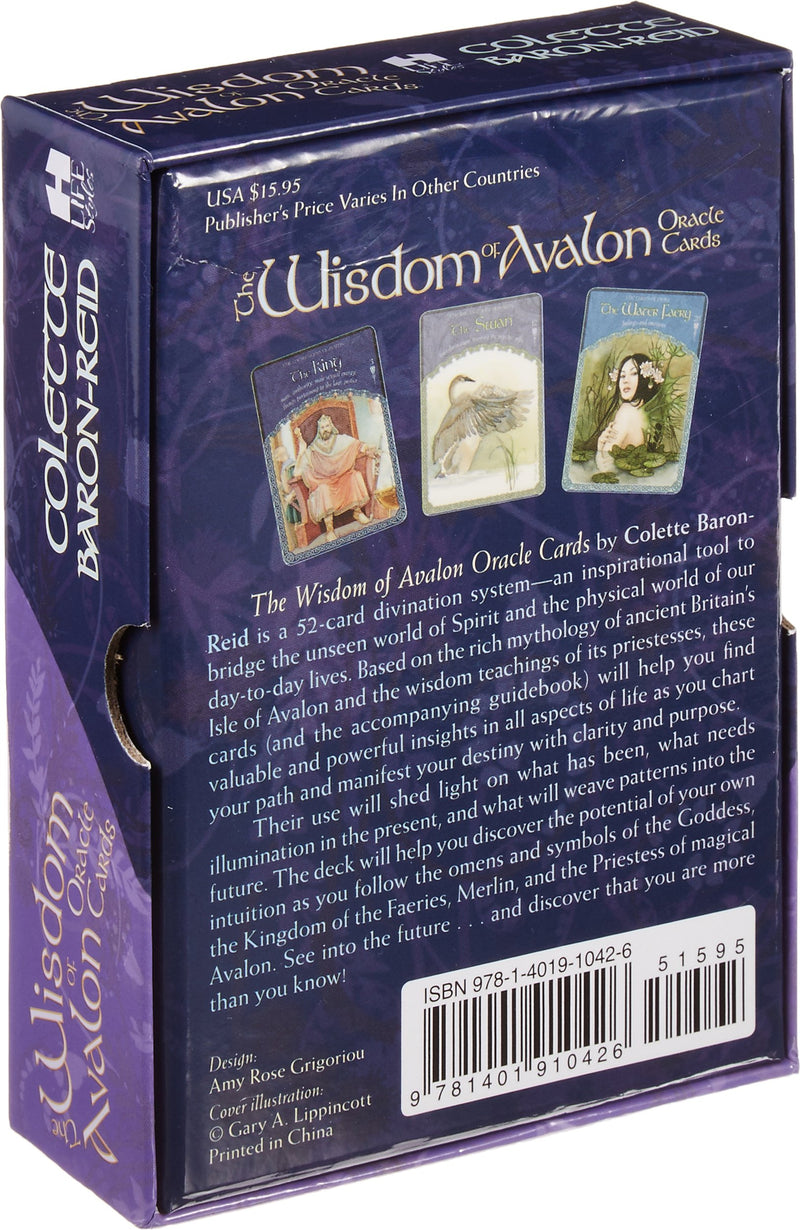 The Wisdom of Avalon Oracle Cards: A 52Card Deck and Guidebook,Used
