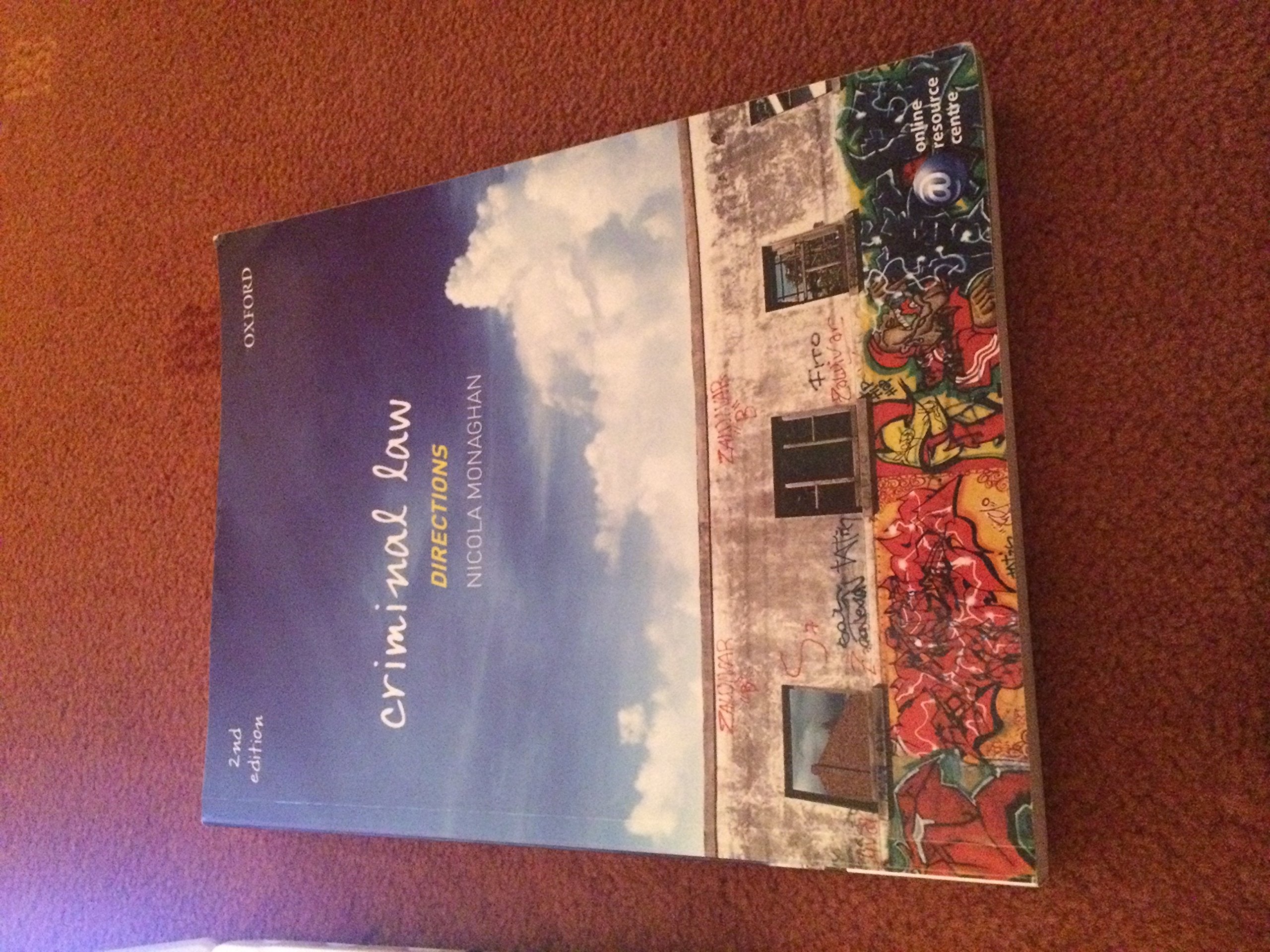 Criminal Law Directions (Directions Series),Used