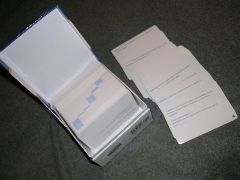 Barron's New GRE Flash Cards,Used