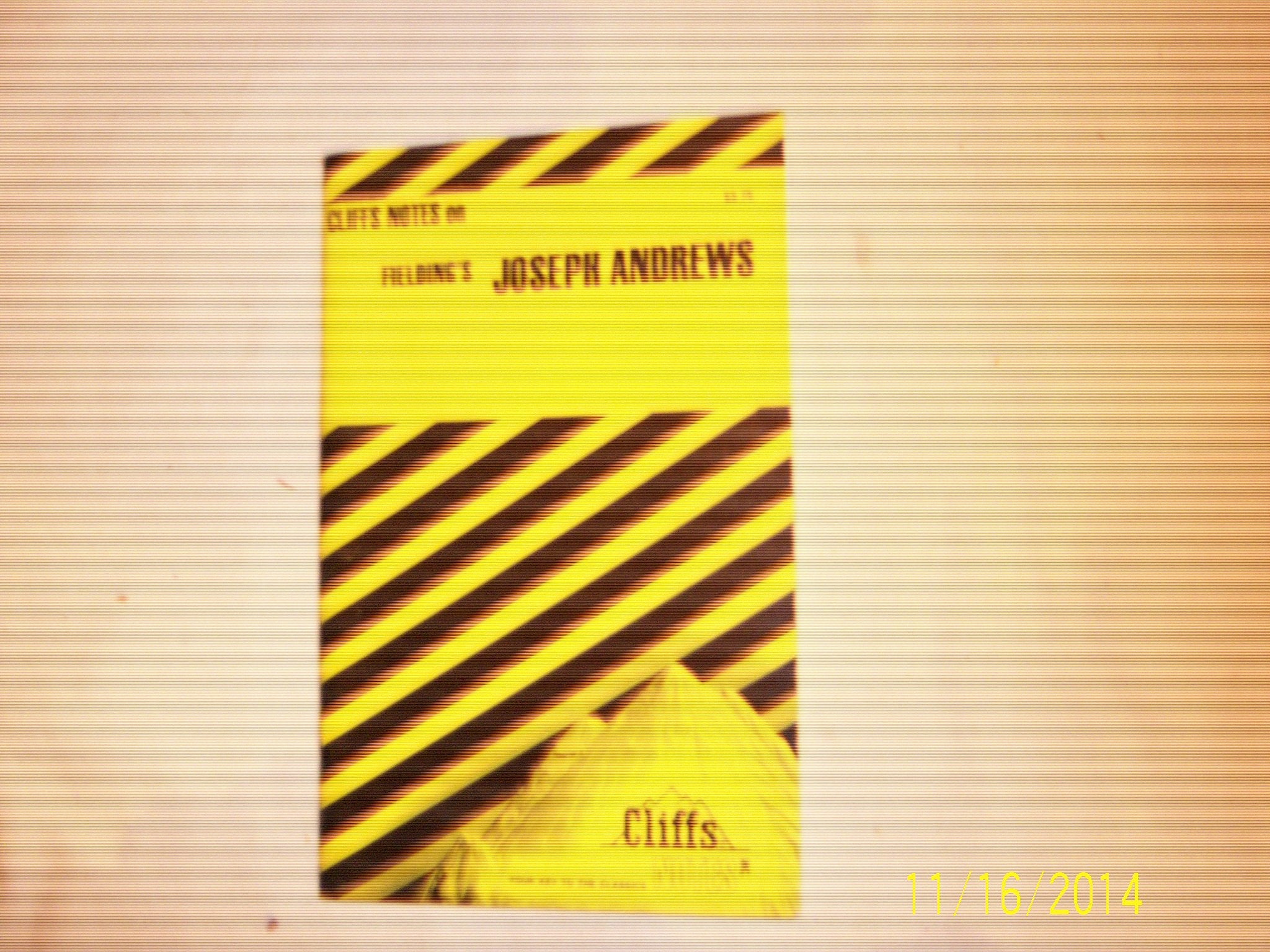 Cliffsnotes Joseph Andrews,Used