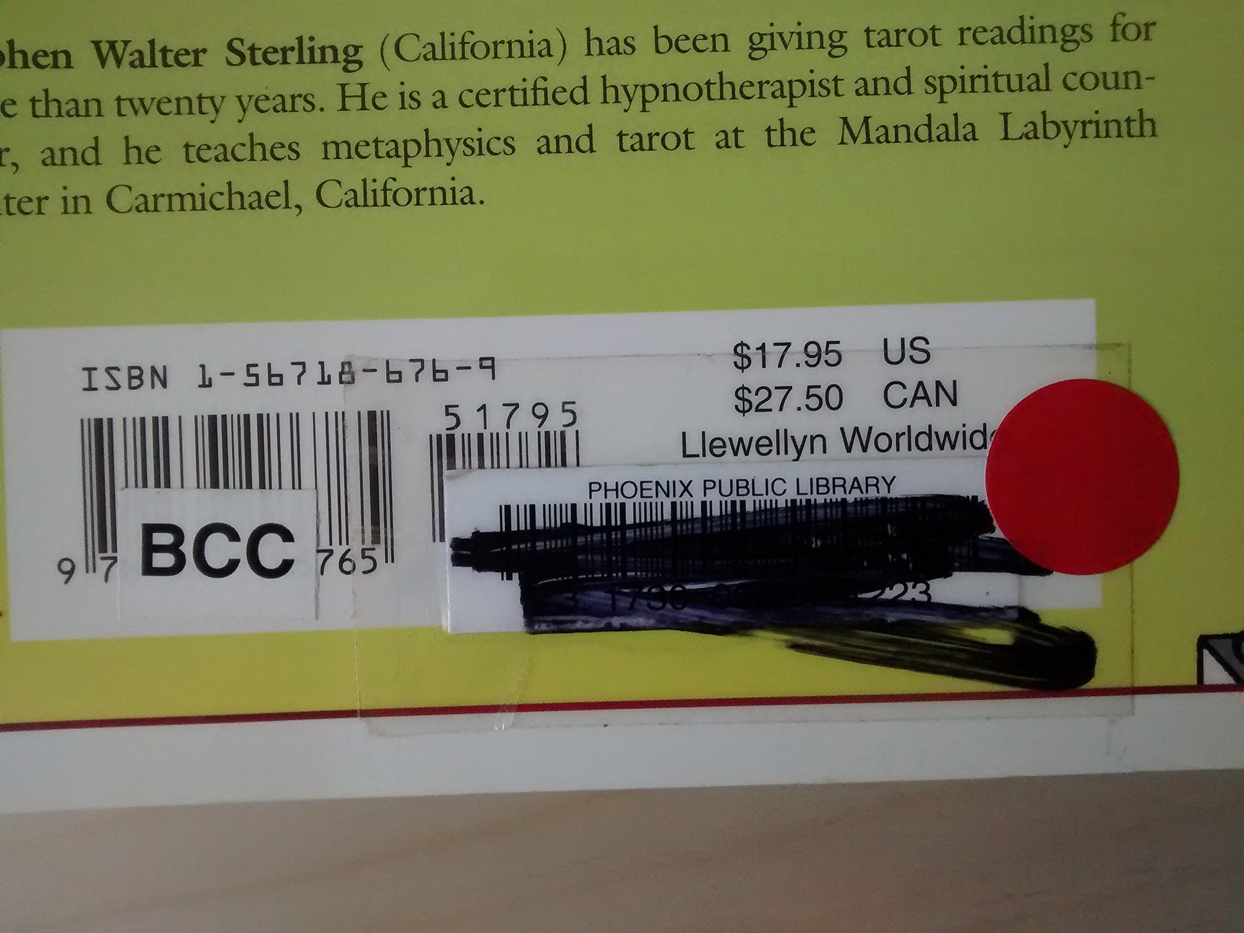 Tarot Awareness: Exploring the Spiritual Path,Used