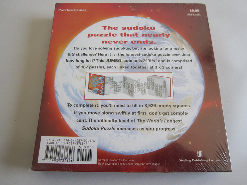 The World's Longest Sudoku Puzzle,Used