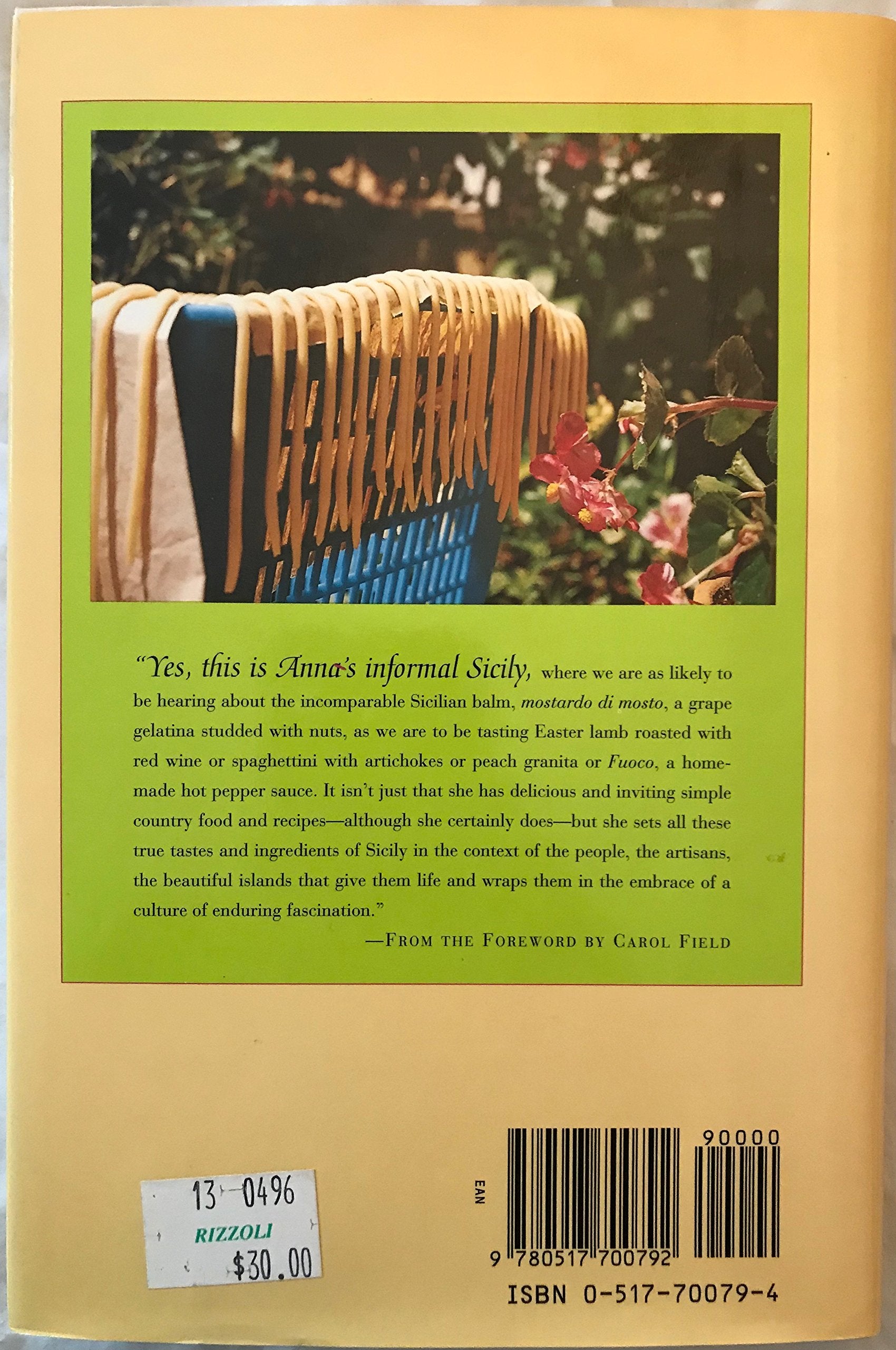 The Flavors Of Sicily: Stories, Traditions, And Recipes For Warmweather Cooking,Used