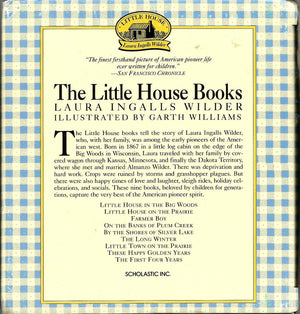 The Little House Books Boxed Set by Scholastic - Complete Collection of Classic Children's Stories