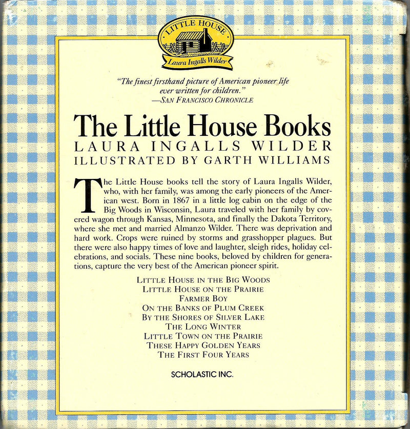 The Little House Books Boxed Set by Scholastic - Complete Collection of Classic Children's Stories