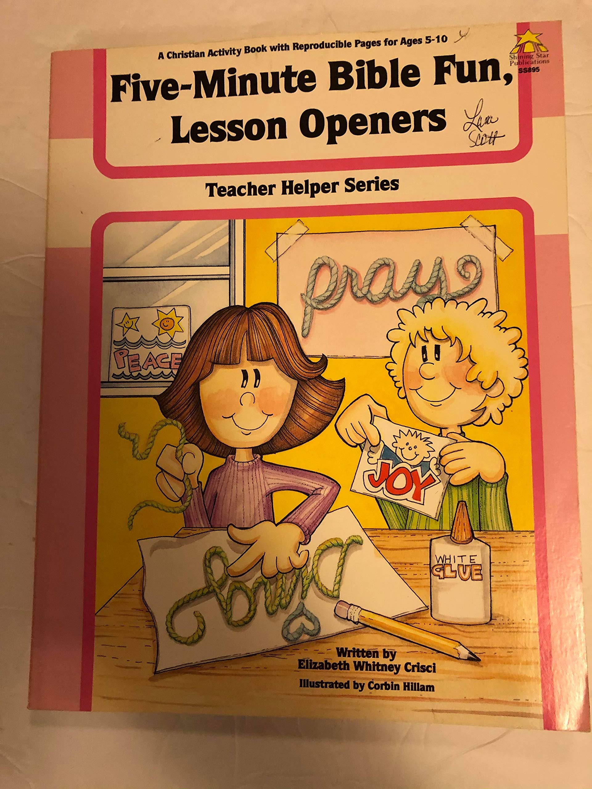 Five Minute Bible Fun: Lesson Openers (Five Minute Bible Fun Series),Used