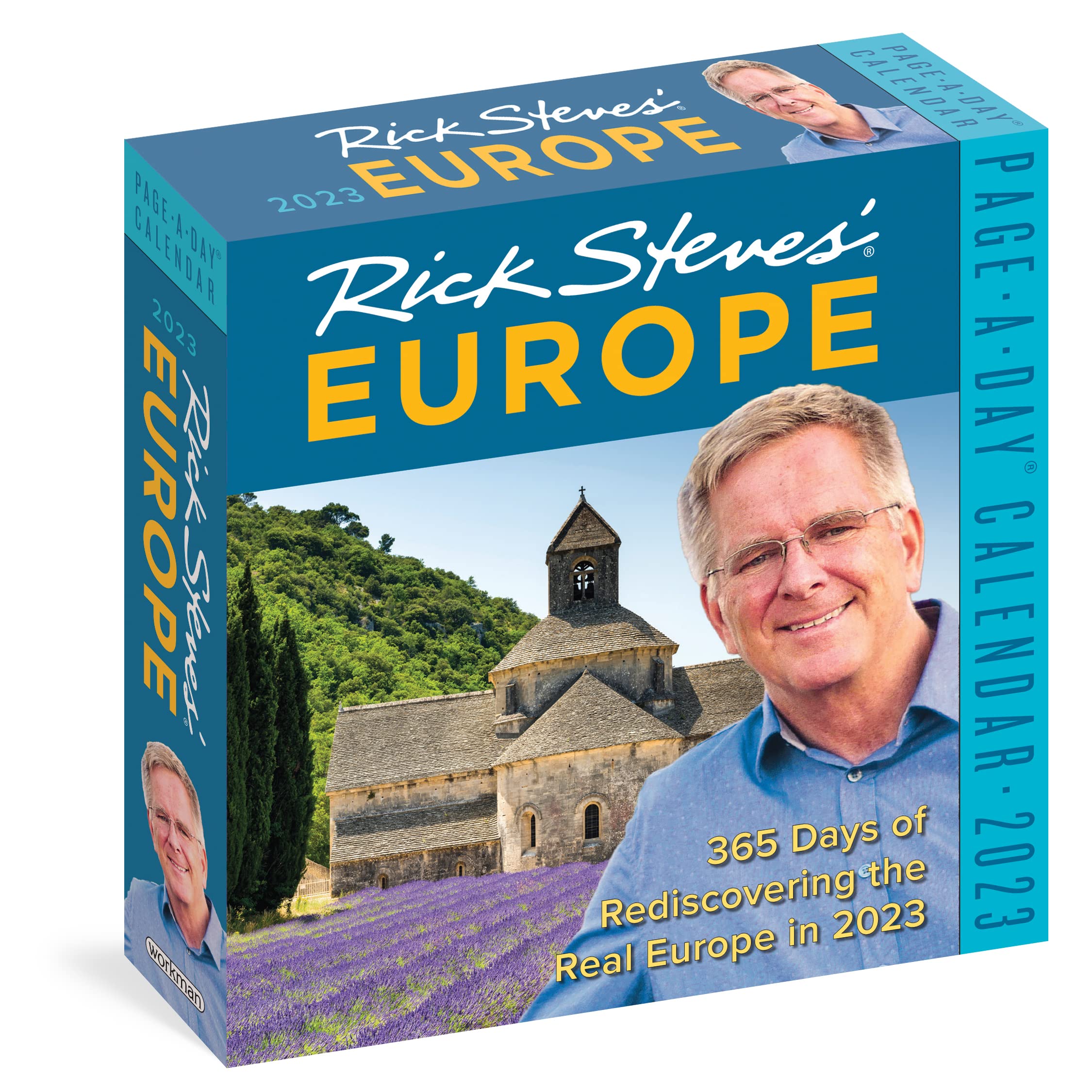 Rick Steves Europe Pageaday Calendar 2023: 365 Days To Rediscover Europe In 2023