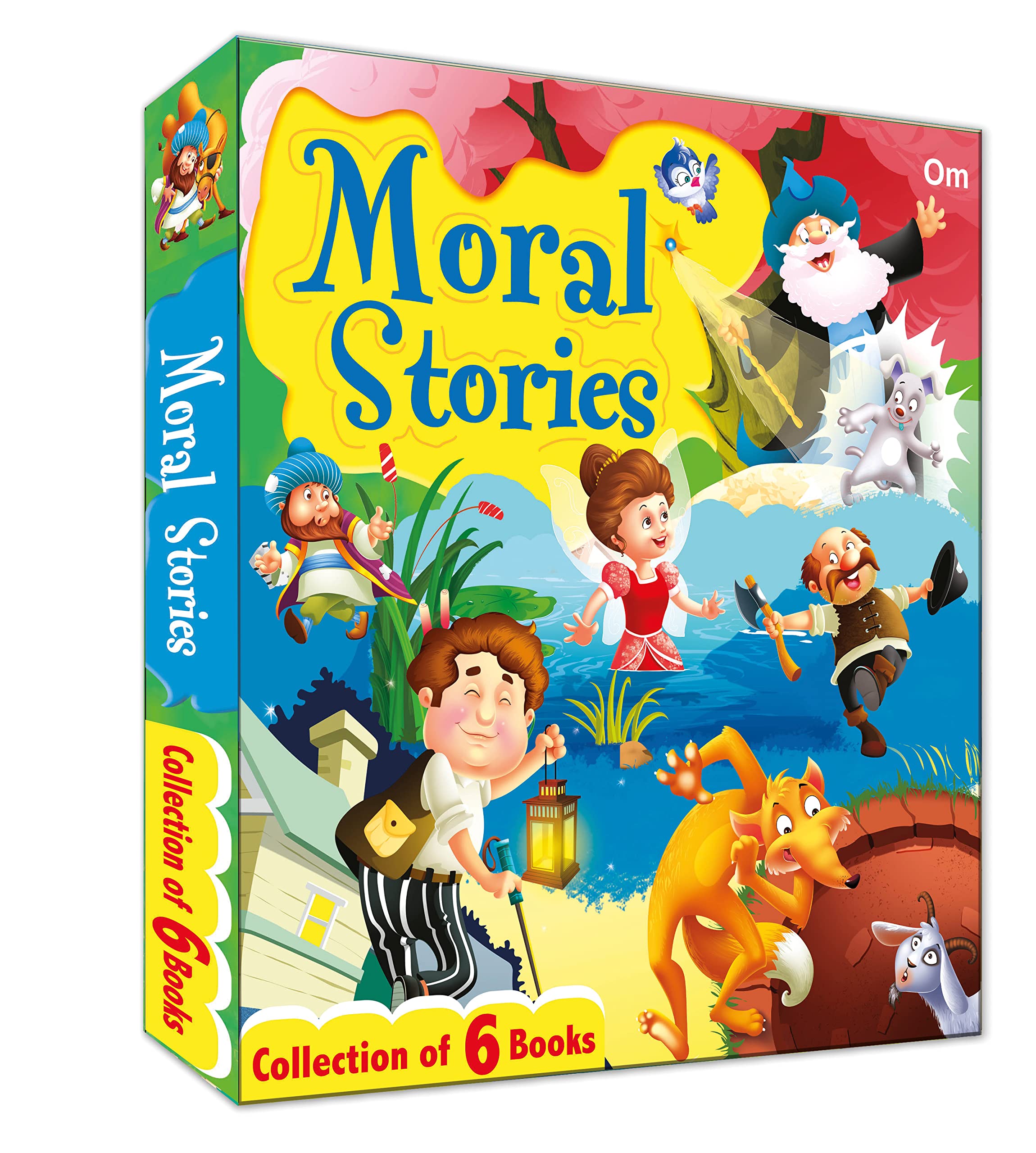 Moral Stories - Collection Of 6 Books - Story Book For Kids - English Short Stories With Colourful Pictures - Bedtime Children Story Book - Learn Kindness, Courage And Compassion
