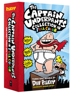 The Captain Underpants Color Collection (Captain Underpants #13 Boxed Set),New