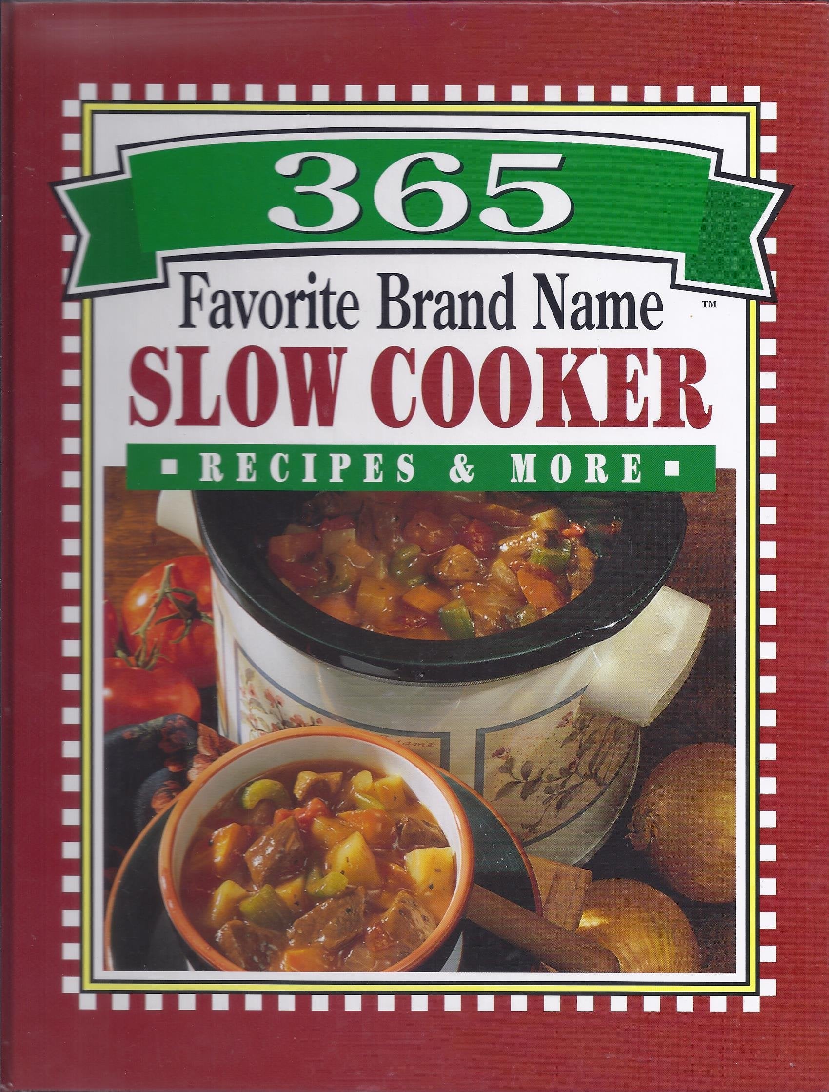 365 favorite brand name slow cooker recipes & more,Used