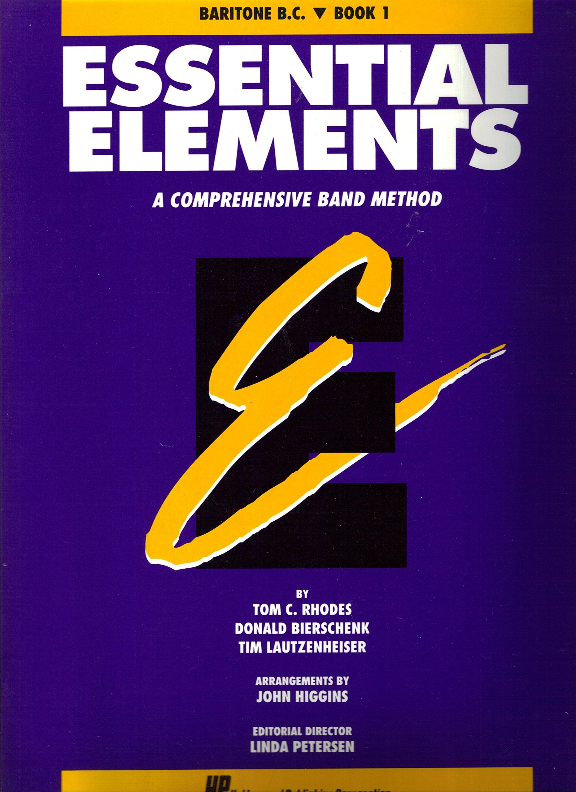 Essential Elements, Book 1  Baritone B.C.,Used