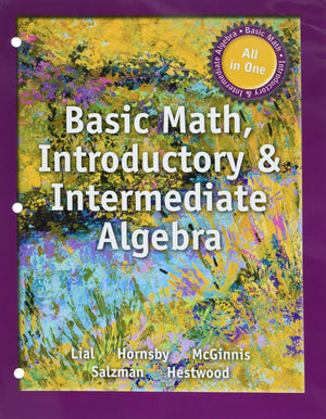 Basic Math, Introductory & Intermediate Algebra,Used