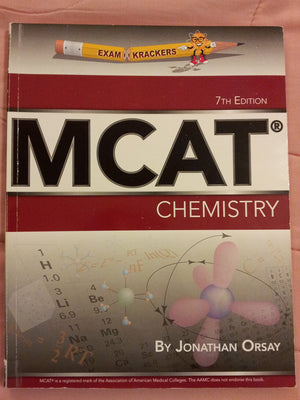 Examkrackers MCAT Chemistry,Used