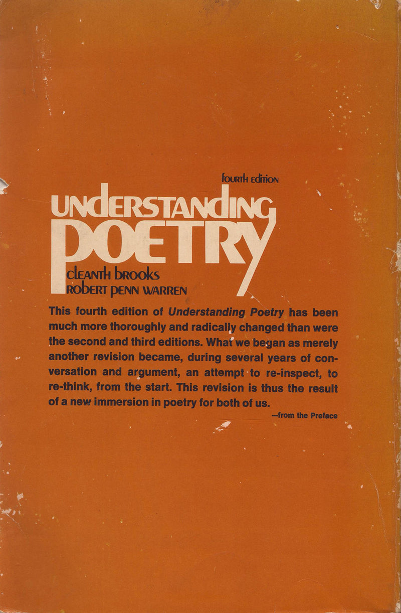 Understanding Poetry,New