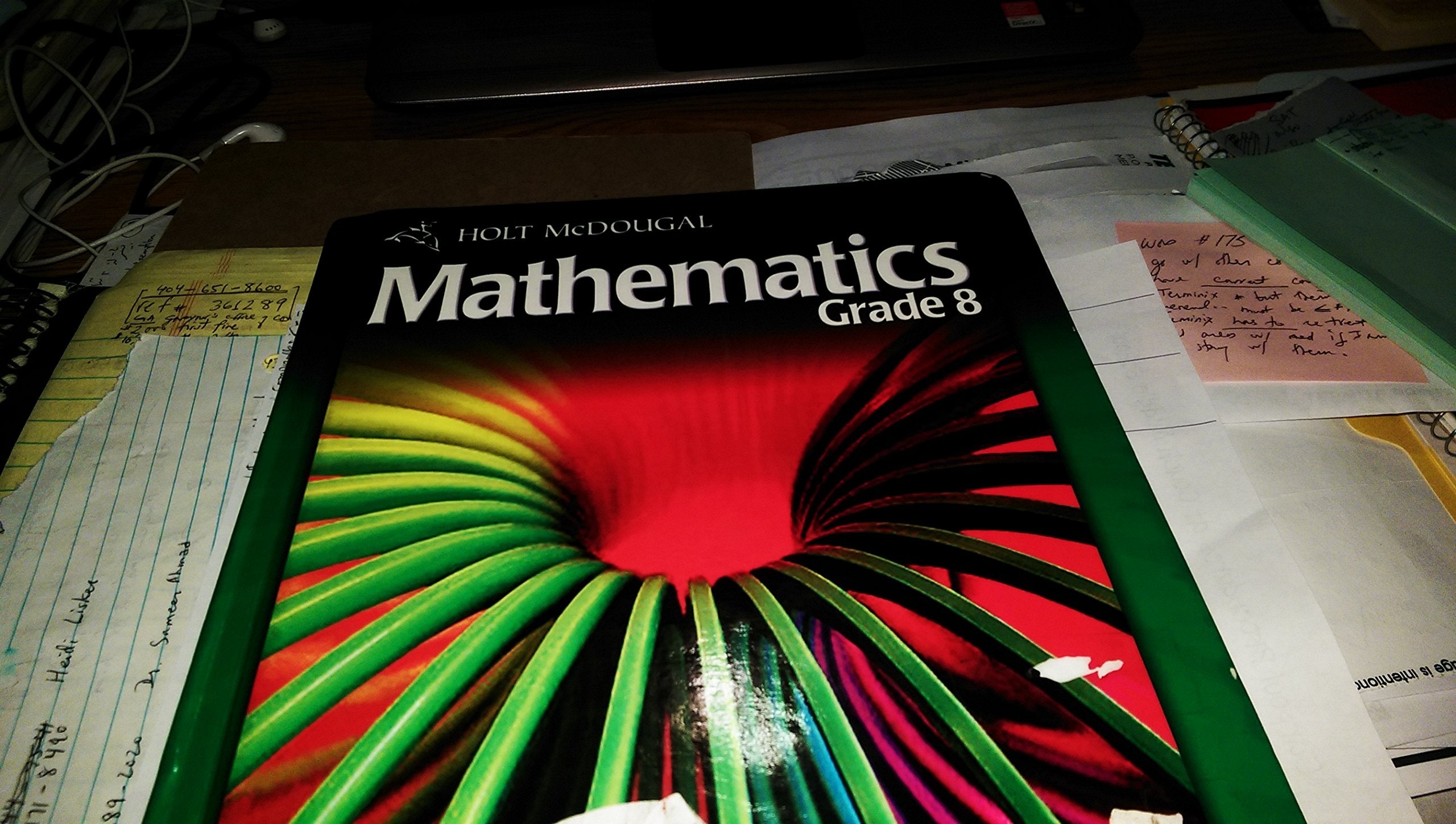 Holt McDougal Mathematics: Student Edition Grade 8 2012,Used