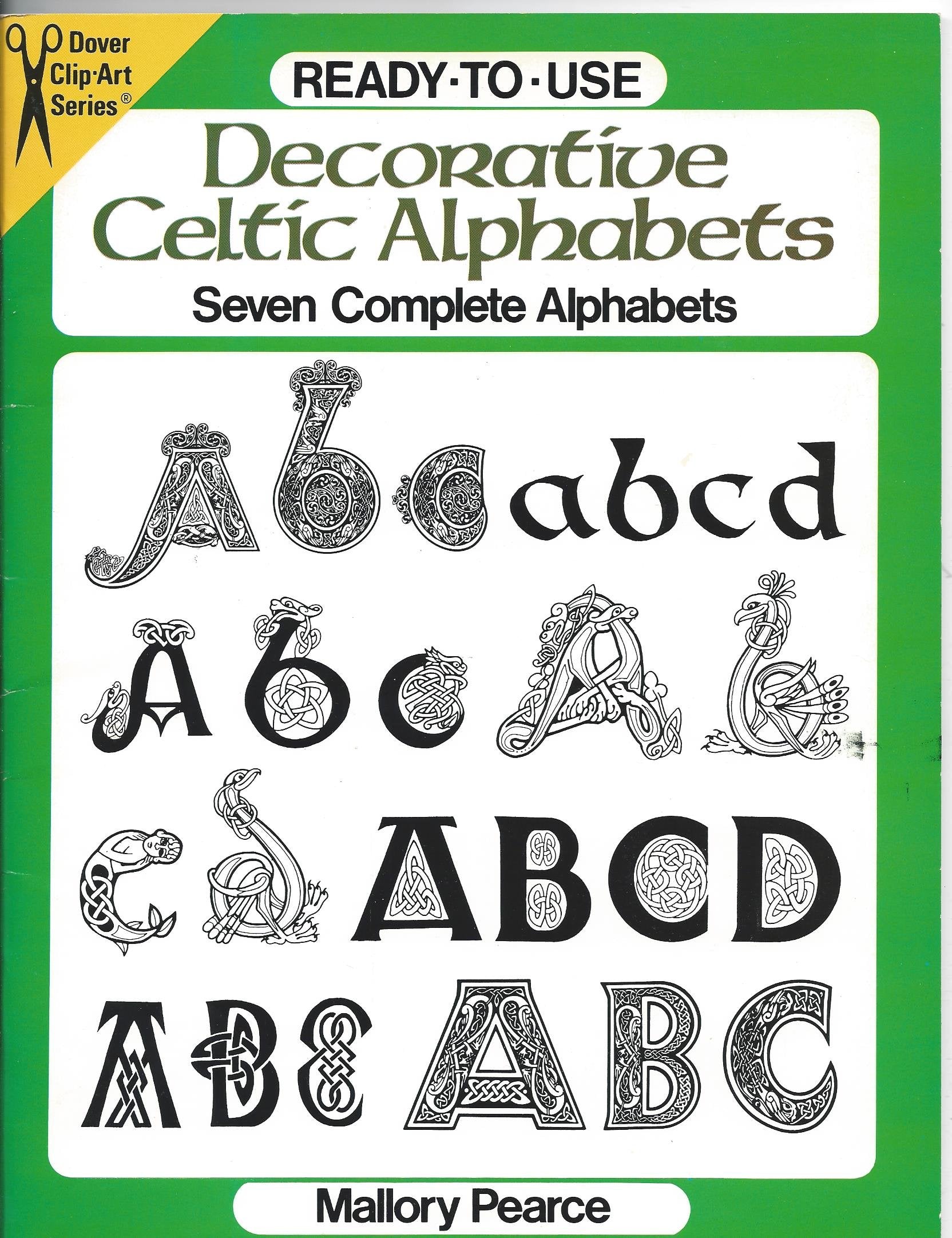 ReadytoUse Decorative Celtic Alphabets (Dover Clip Art ReadytoUse),Used