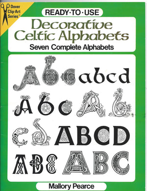 ReadytoUse Decorative Celtic Alphabets (Dover Clip Art ReadytoUse),Used