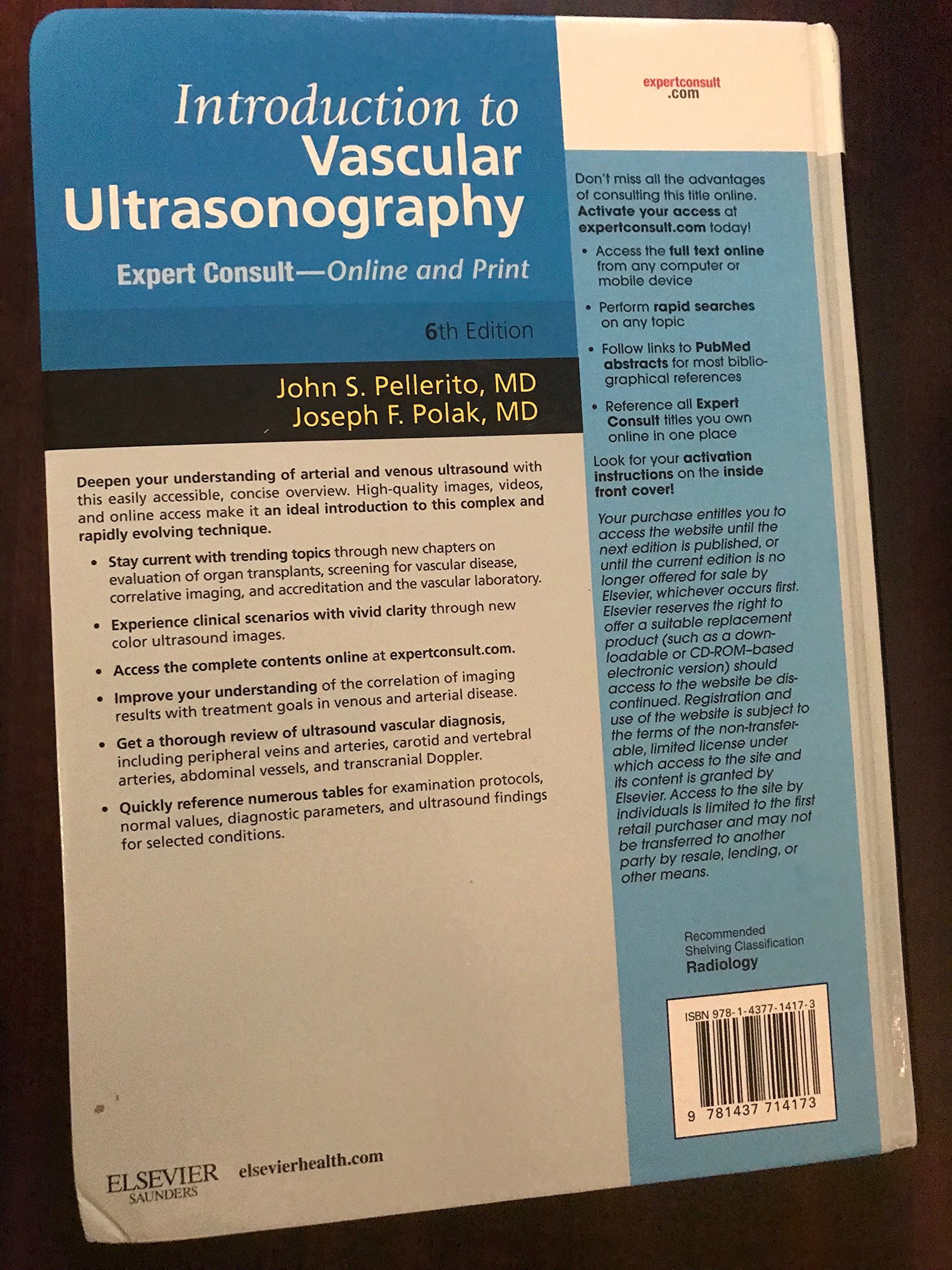 Introduction To Vascular Ultrasonography: Expert Consult  Online And Print (Zwiebel, Introduction Of Vascular Ultrasonography)