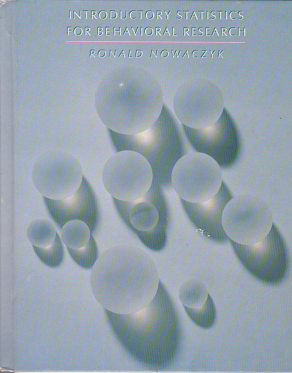 Introductory Statistics For Behavioral Research,Used