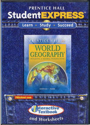 World Geography C2009 Student Express Cdrom,New