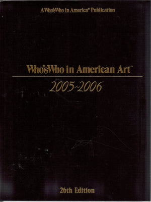 Who's Who in American Art 20052006 (Who's Who in American Art),Used