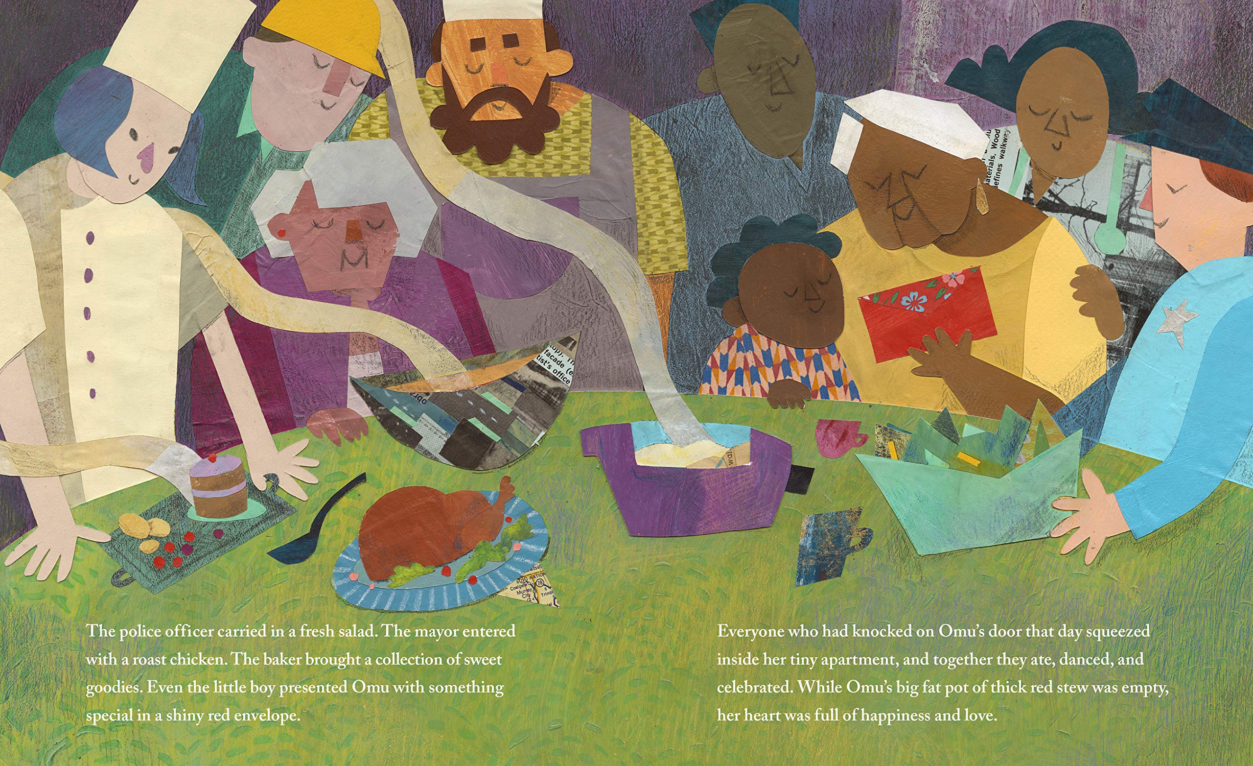 Thank You, Omu! (Caldecott Honor Book),Used