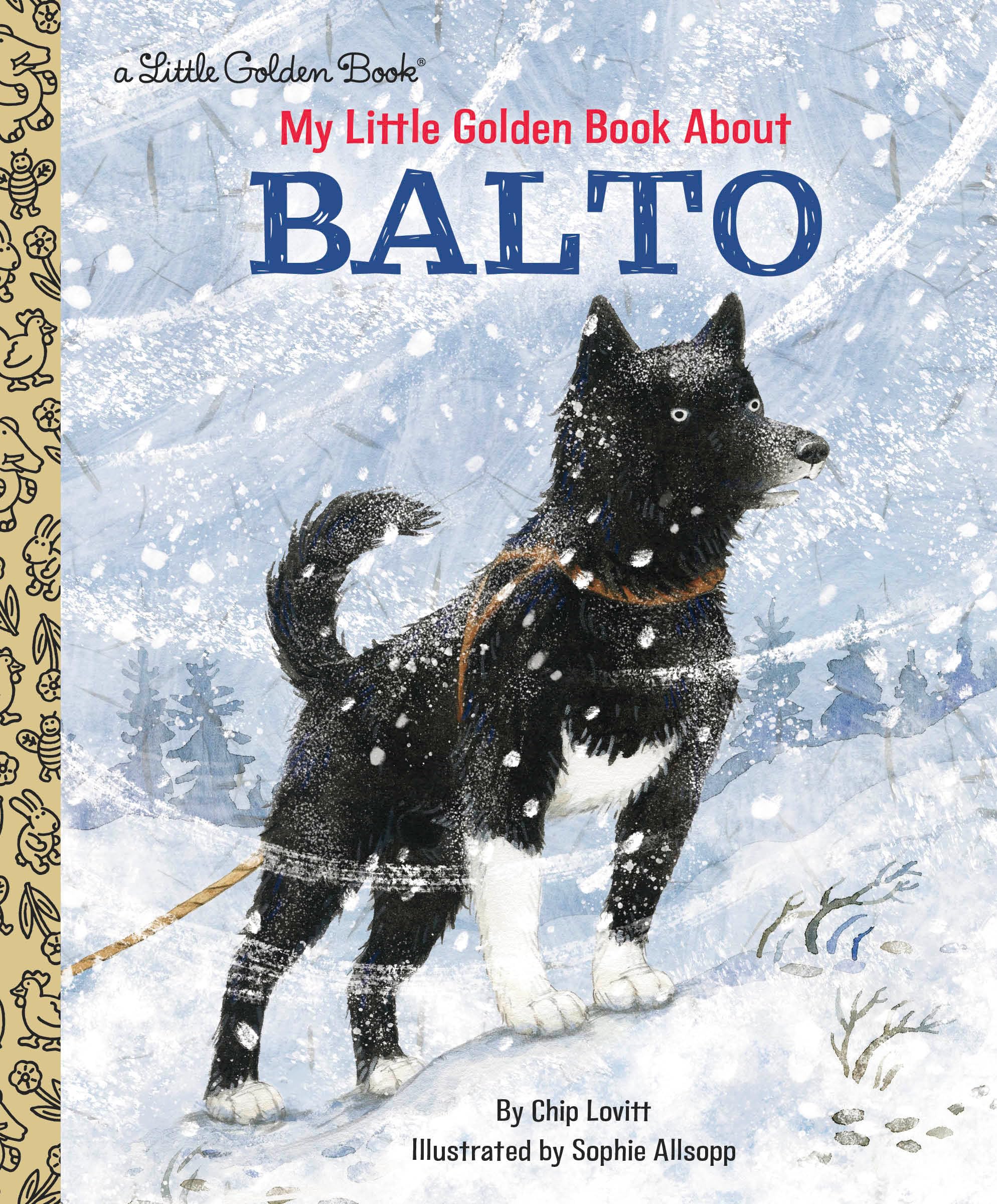 My Little Golden Book About Balto,Used