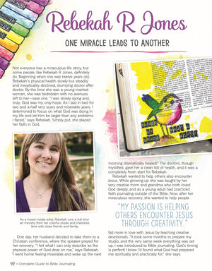 Complete Guide To Bible Journaling: Creative Techniques To Express Your Faith (Design Originals) Includes 270 Stickers, 150 Desi