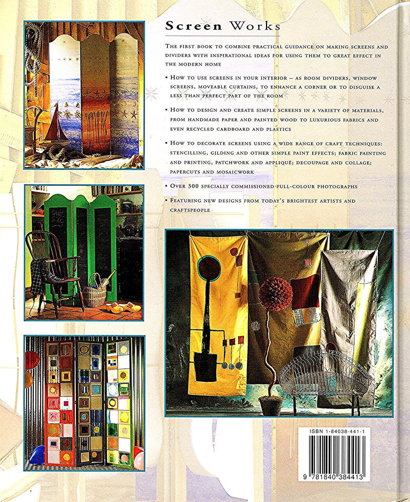 Screen Works: Practical and Inspirational Ideas for Making and Using Screens in the Home,Used