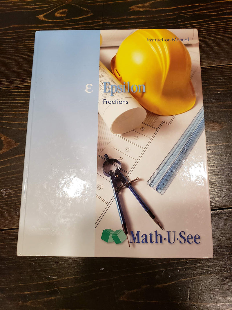 Epsilon Fractions: Instruction Manual,Used