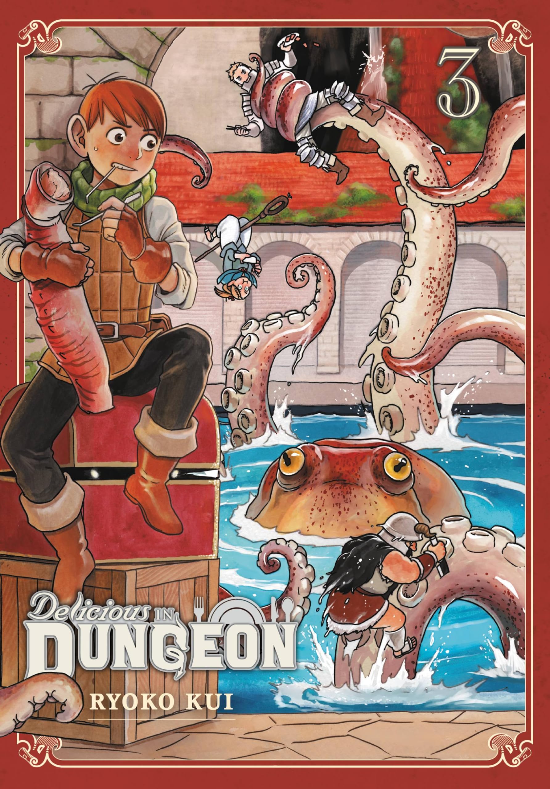 Delicious In Dungeon, Vol. 3 (Volume 3) (Delicious In Dungeon, 3)-used
