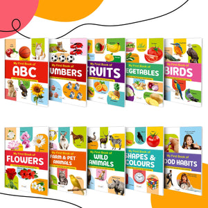 Picture Book Collections For Early Learning : Kids Learning Book, My First Picture Book Collection For Early Learning KidS Book Collection With 10 Topics