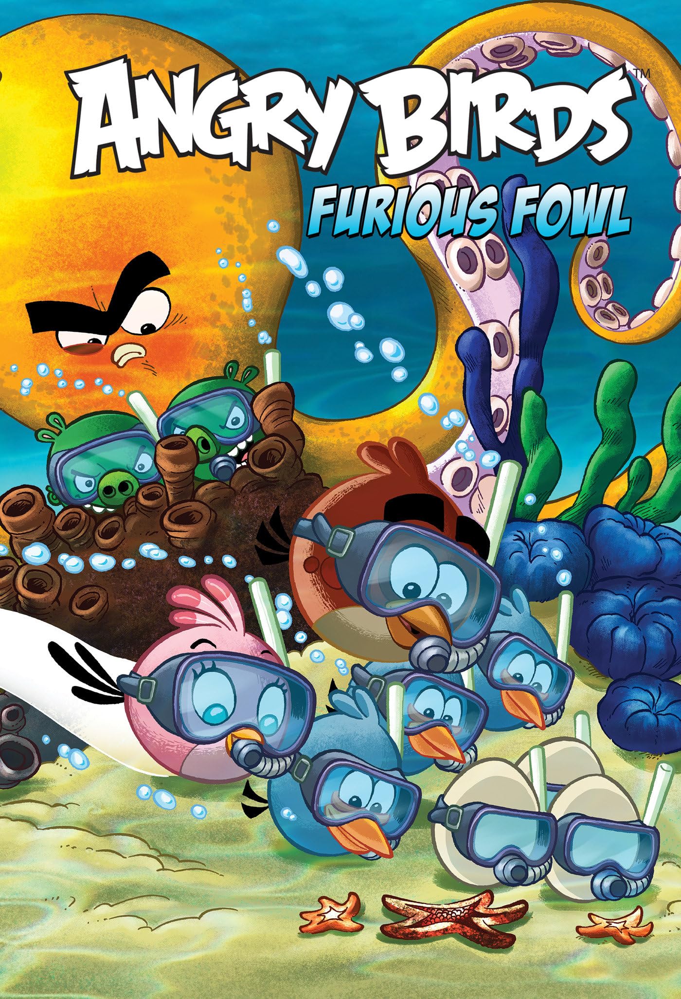 Angry Birds Comics: Furious Fowl,Used