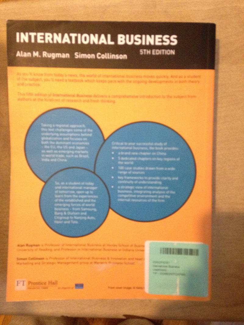 International Business (5th Edition),Used